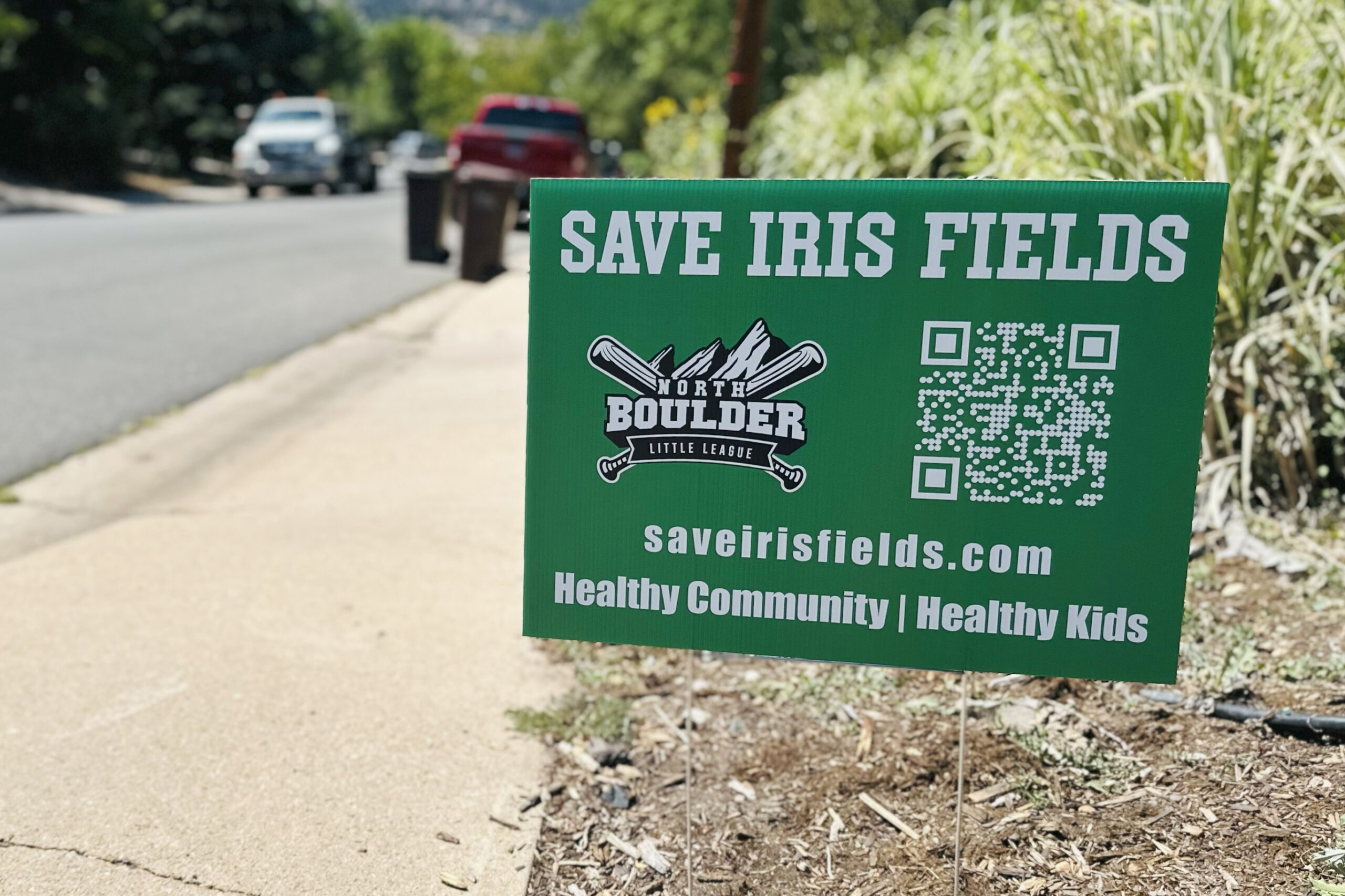 Save Iris Fields Yard Signs Save Iris Fields Yard Signs